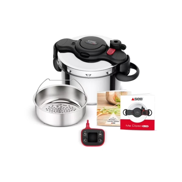 Autocuiseur SEB Clipso Minut Now+ 6L P4900750