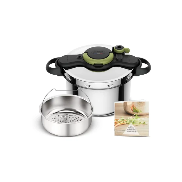 Autocuiseur SEB Clipso minut 4 Saisons 7.5L Vert Moringa