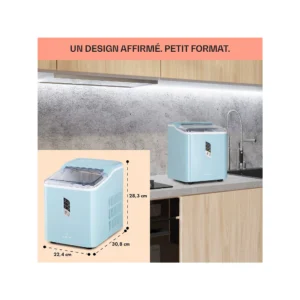 Machine à glaçons Klarstein Albaron - 12 kg/24 - Bleu – Image 2
