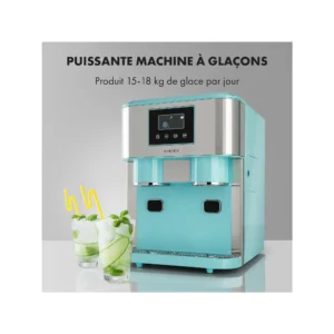 Machine à glaçons Klarstein Eiszeit Crush - Bleu pastel – Image 5