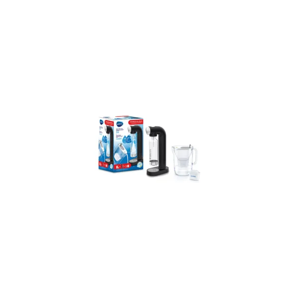 Machine à soda Brita sodaone + carafe + 3 bouteilles Machine à soda Brita sodaone + carafe + 3 bouteilles