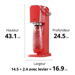 Machine à soda Sodastream ART Mandarine – Image 2