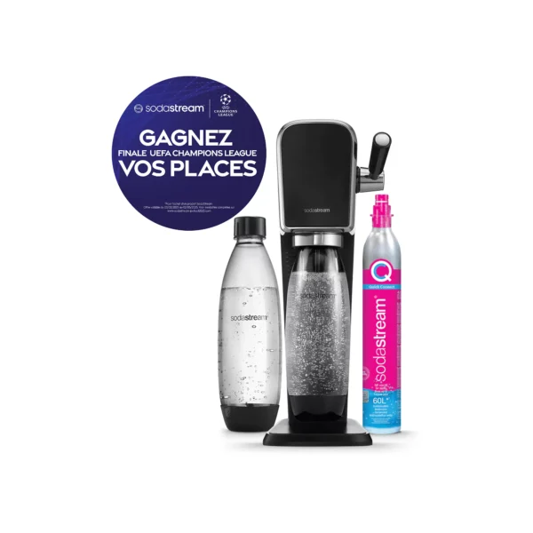Machine à soda Sodastream ART Noire Pack Lave-Vaisselle Machine à soda Sodastream ART Noire Pack Lave-Vaisselle