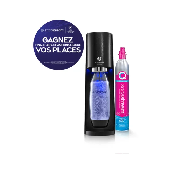 Machine à soda Sodastream E-TERRA noire Machine à soda Sodastream E-TERRA noire