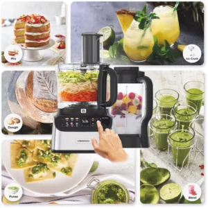 Robot multifonction KENWOOD MultiPro OneTouch FDM73.480SS + blender – Image 16