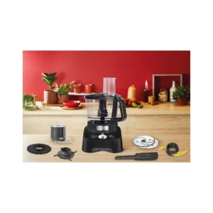 Robot multifonction MOULINEX FP821811 Double Force Noir+8 accessoires – Image 16