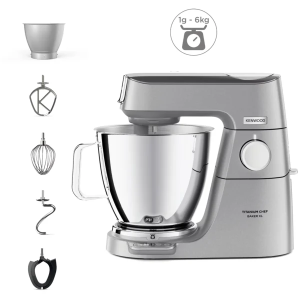 Robot pâtissier KENWOOD KVL85.009SI Titanium Chef Baker XL