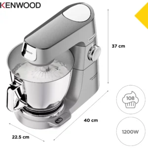 Robot pâtissier KENWOOD KVL85.009SI Titanium Chef Baker XL – Image 5