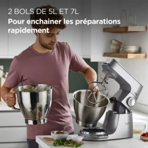 Robot pâtissier KENWOOD KVL85.009SI Titanium Chef Baker XL – Image 7