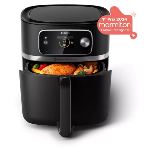 Airfryer PHILIPS Series 7000 XXL 8,3L HD9880 90 avec sonde
