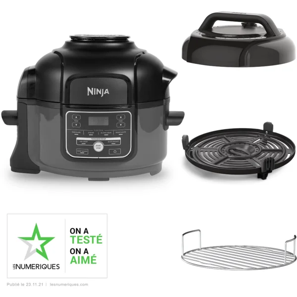 Multicuiseur Ninja Foodi Mini 6-en-1. 4,7L OP100EU